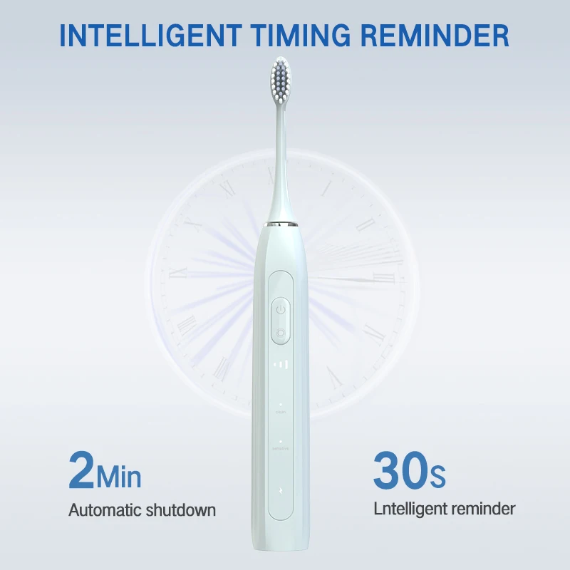 Home Sonic Electric Toothbrush Factory Customized LOGO Travel Waterproof Whitening Smart Electric Toothbrush