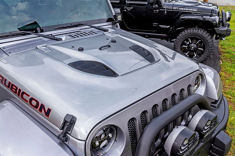 10th anniversary engine hood cover For Jeep Wrangler JK exterior accessories JK body kit