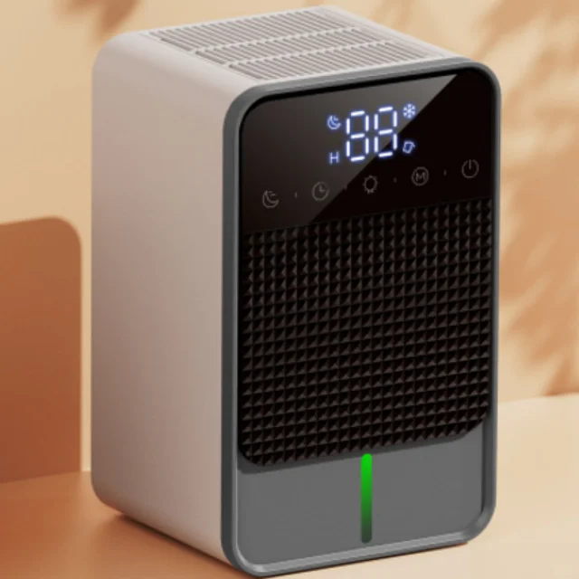 1200ML Portable Air Dehumidifier For Home Quiet Moisture Absorbers Machine smart Household Small Peltier Dehumidifier