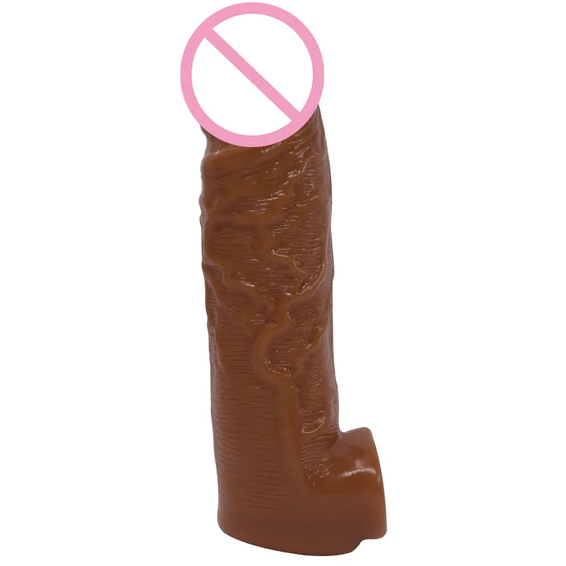 Male use penis wears the condom to suit the size penis lengthens thickens the contraception wolfsbane