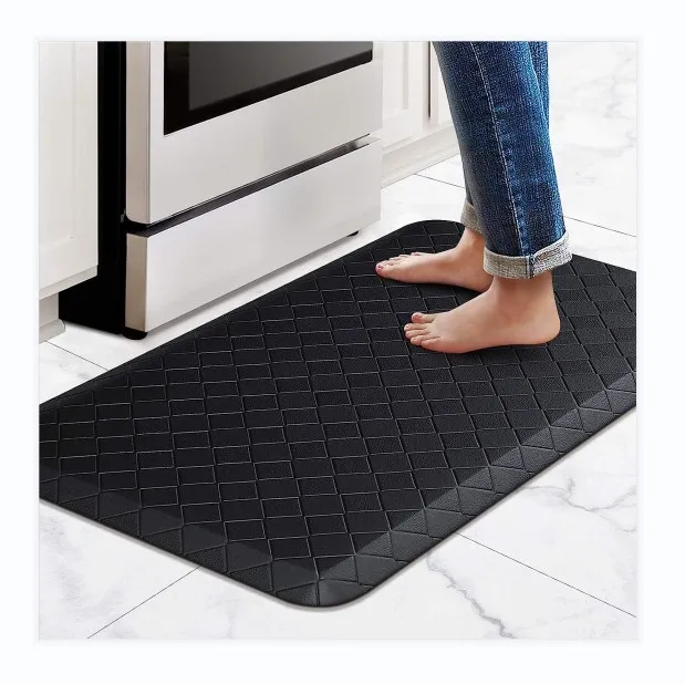 Wholesale Customized Print kitchen mats for floor kitchen rugs and mats Non-slip Durable Anti-fatigue kitchen floor mats