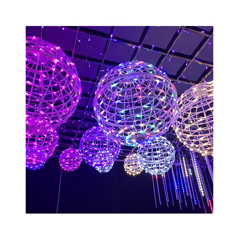 12 Inch Colorful Sphere Light Christmas Ball Lights