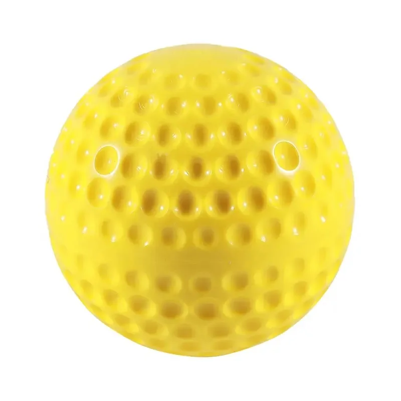 ODM OEM 12inch 9inch Pu Foam Yellow Soft Baseball Pitching Machine Balls Training Practice Baseball Ball