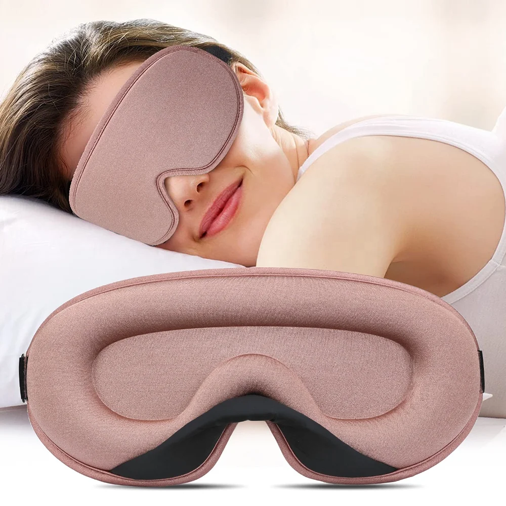 Новое поступление маска для сна с регулируемой 3D пеной эффектом памяти контурные маски