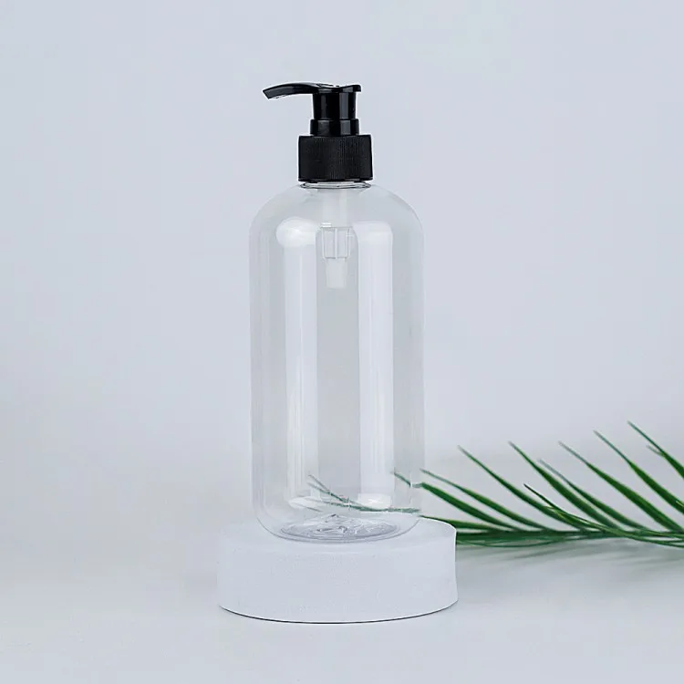 Luxury Empty Plastic Skincare Shower Gel Hair Color Shampoo Bottle Body Lotion Pump Bottle For Skincare