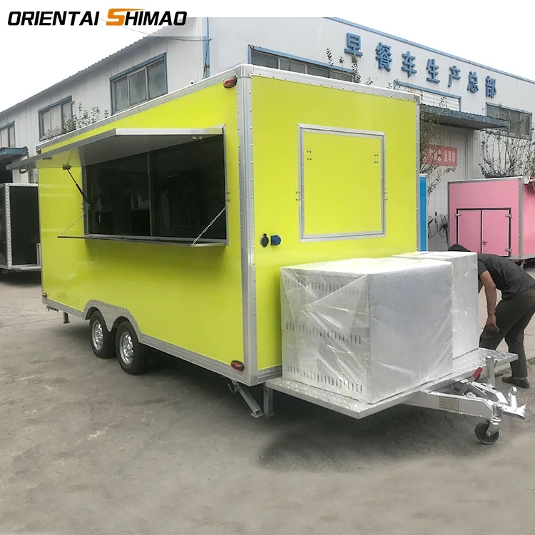 Мобильный прицеп для кухни кебаб, закусок, фаст-фуда, для продажи, США