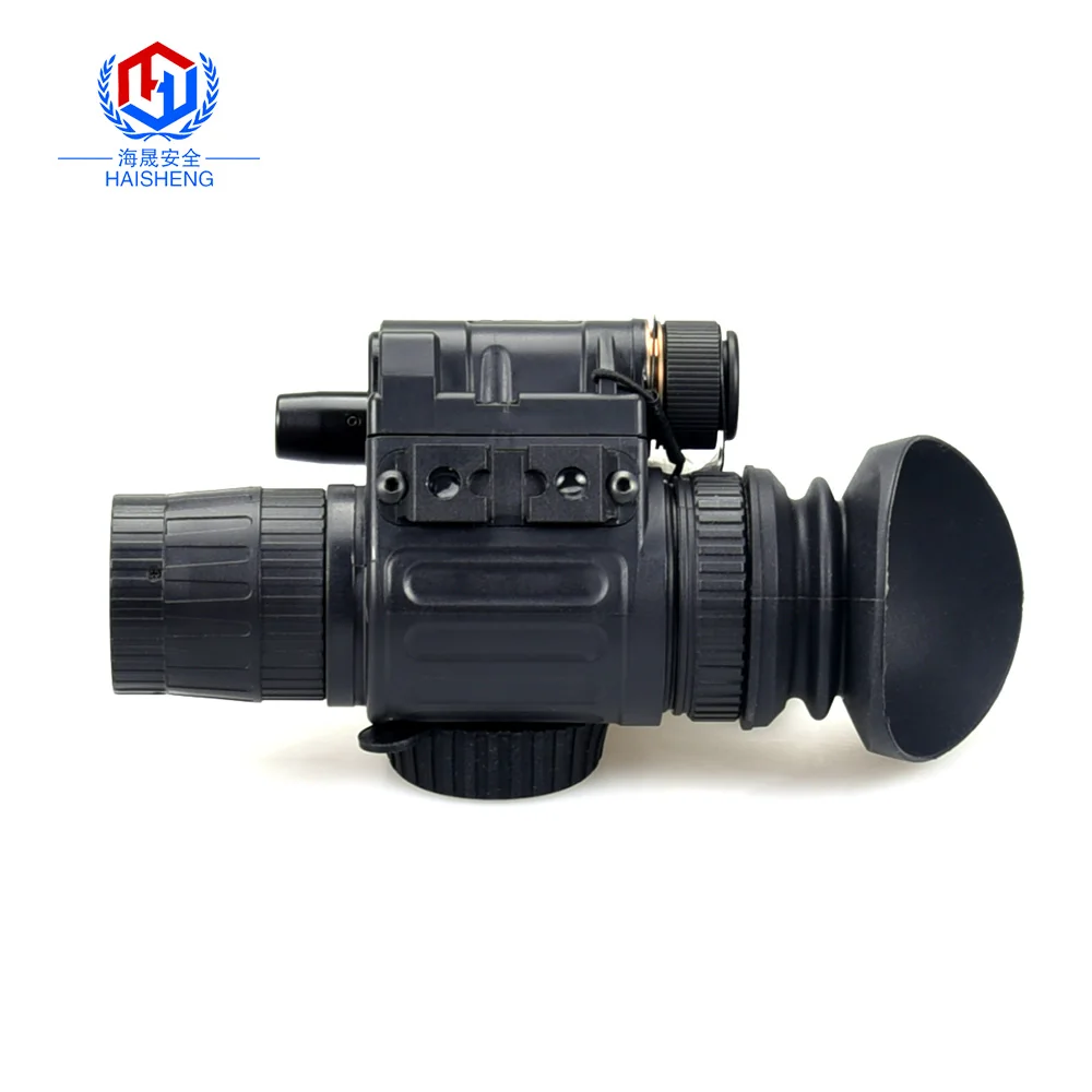 Compact lightweight night vision monocular, best quality nvm with 1x lens fit head mounted, wholesale night vision equipment