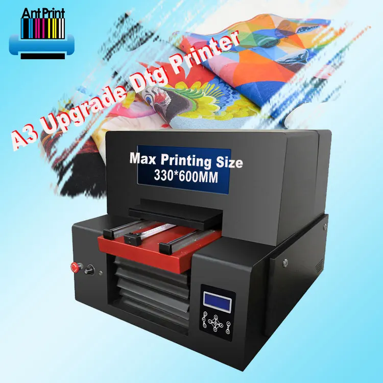 high resolution digital t-shirt printing machine custom photo diy textile printer low price