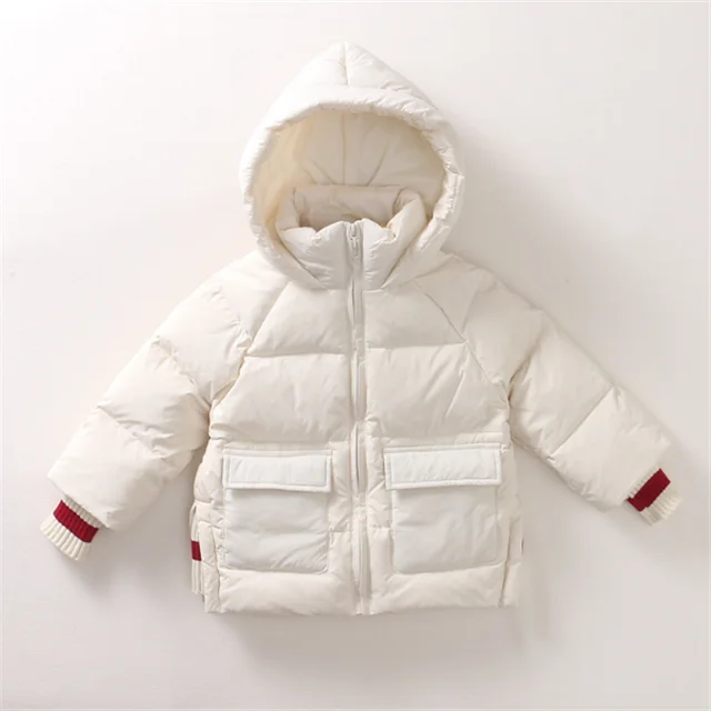 
New Design Toddler Baby Autumn Winter Boys Girls In Long Thickening Down Cotton-padded Jacket 