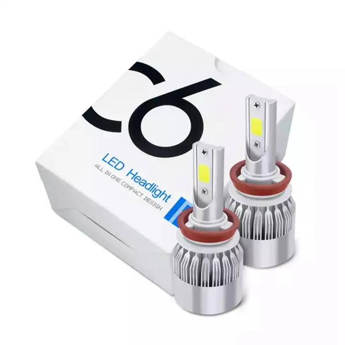 Factory Wholesale Auto Led Headlight Bulbs H7 H3 H4 Led Headlight H11 C6 Led Headlight