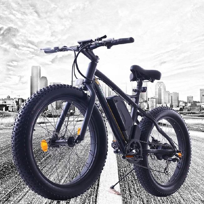 толстый велосипед ретро электрический велосипед самый мощный fatbike electrique 500 Вт жирная шина vlo beach cruiser vlo