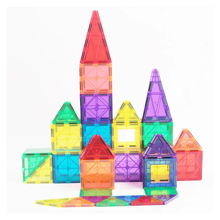 New Magnet Toy Kids Educational Children Learning Toy Magnetic Blocks Building Tiles Toys Magnet