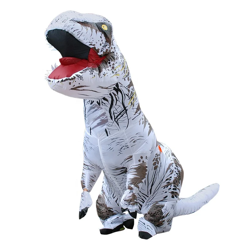 Adult wearable Halloween party Cosplay T-Rex mascot inflatable set T-Rex dinosaur costume