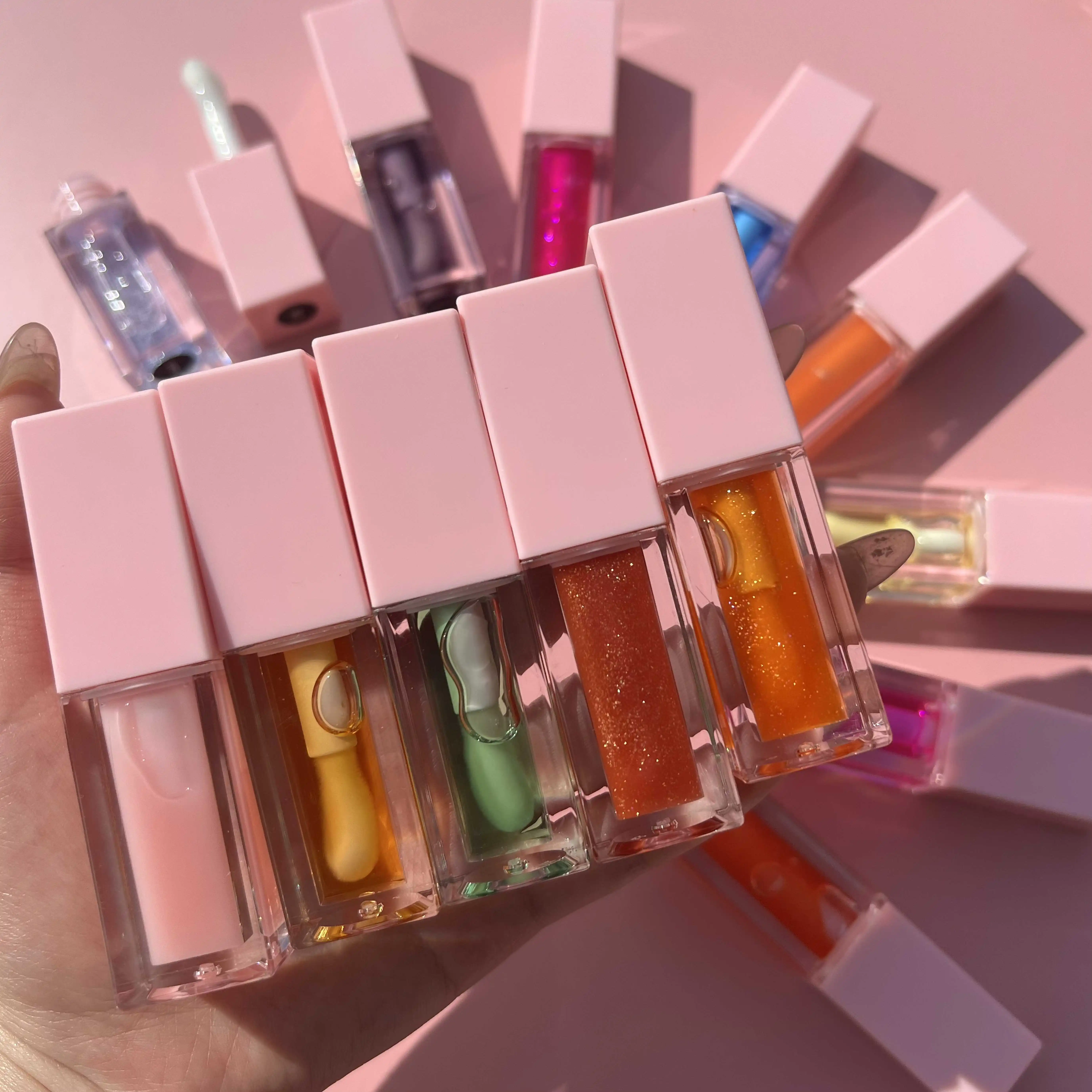 Private Label Nourishing lip balm lip oil  Hydrating Exfoliating Sugar Lip gloss