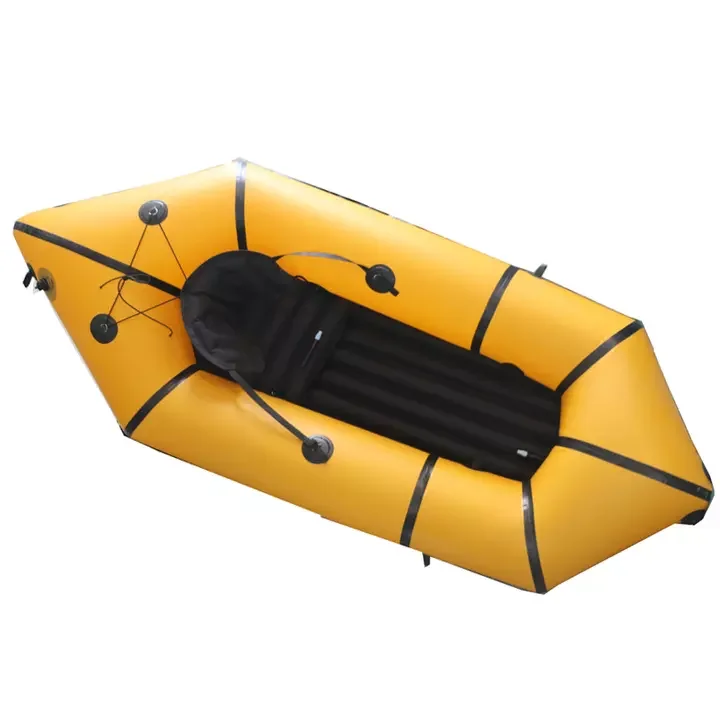 Premium OEM Factory Customized Light TPU Packfafting Adventure Rafting Inflat Packraft One Person