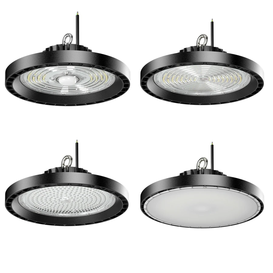 Warehouse Explosion-Proof UFO High Bay LED Lighting Lamp 100W 150W 200W Lights Aluminum Body IP66 Reflector