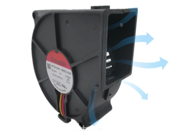 SUNON Stock cooling DC blower Fan PF75302B1-1B00C-G99 24V 3.20W 3 power wire line