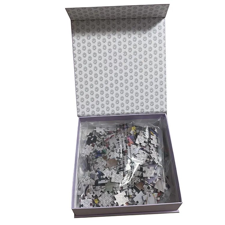 1000 piece cardboard oem jigsaw puzzle printer