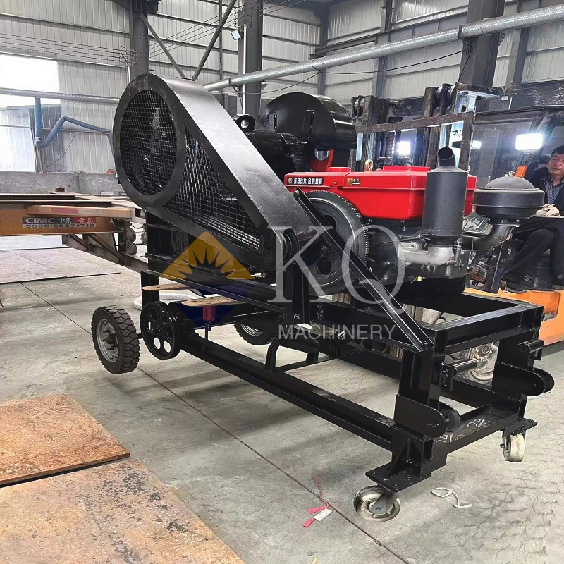 Diesel Mobile Portable Rock marble granite aggregate Crushing Plant Prices quarry production line Stone Jaw Crusher Machine Sale