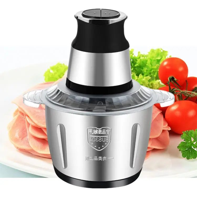 2000w weston food chopper Овощной итальянский многофункциональный блендер 3 в 1 и электрический дешевый 2l Мясорубка/