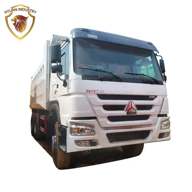 Hengyuan used howo truck head Used dump truck tipper truck trailer