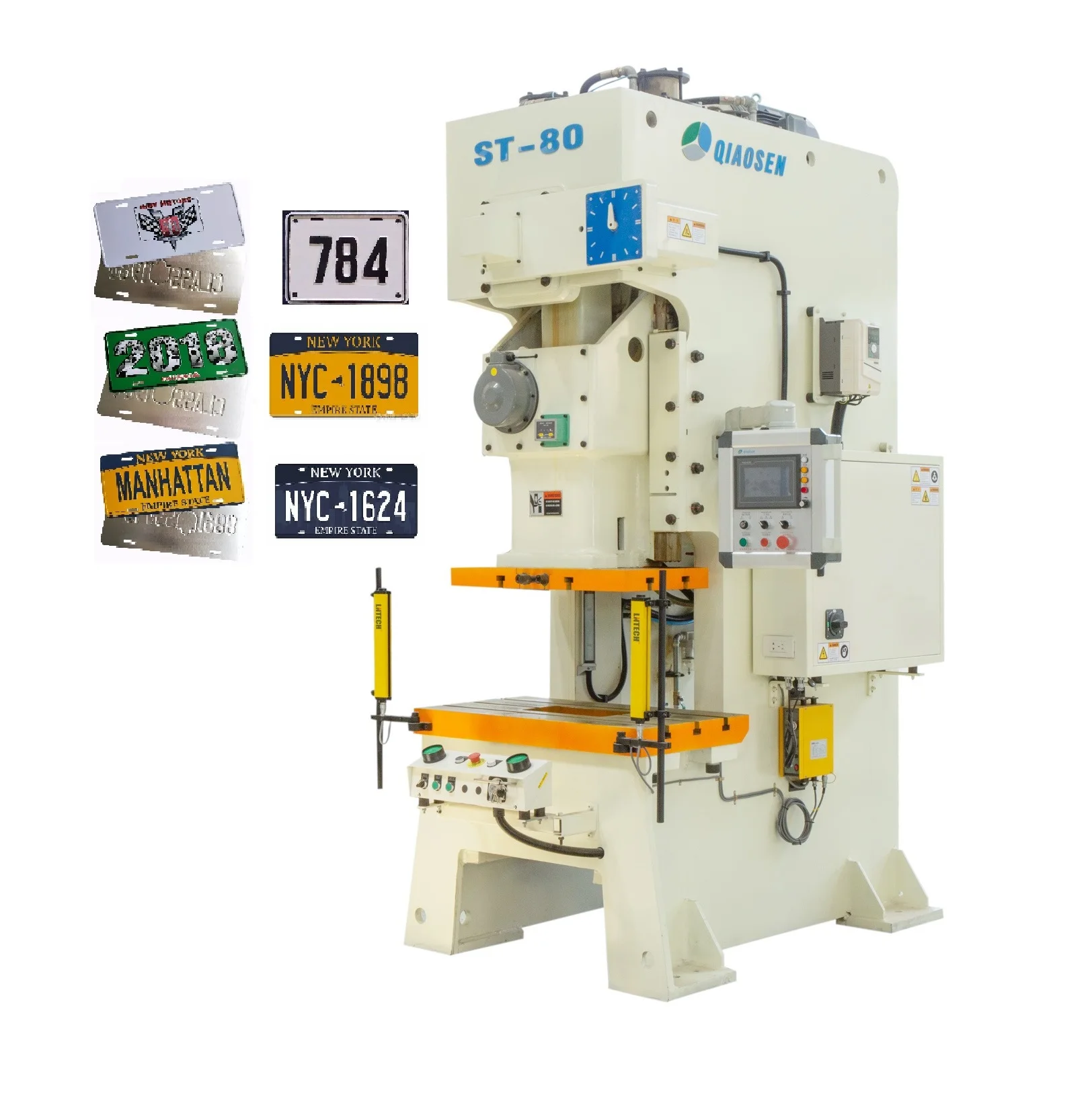 automatic sheet metal punching press mechanical press machine hole metal pneumatic angle tube punching machine