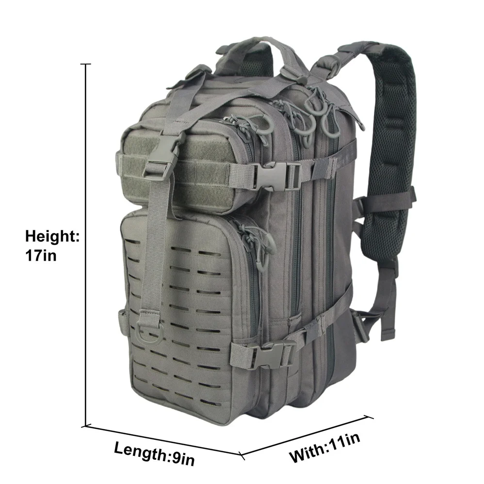 Durable and Versatile Outdoor Backpack for Tactical and Travel Purposes