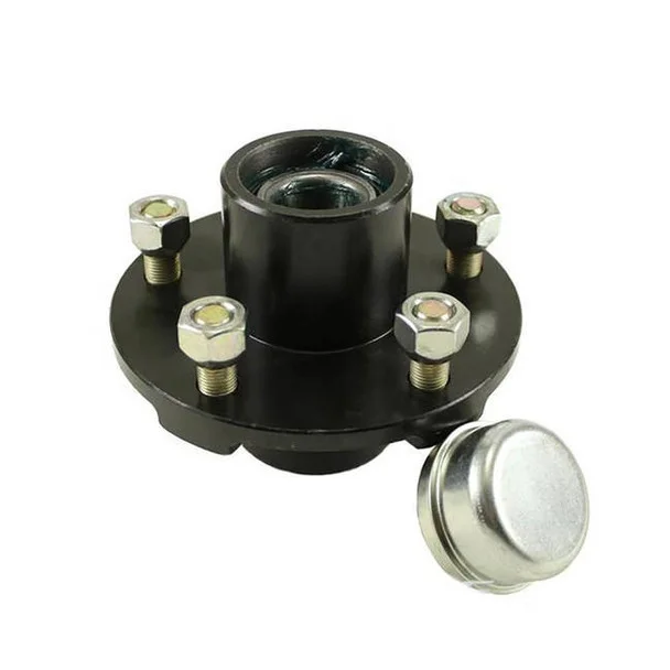 Wholesale High Quality Semi Trailer Electric Brake Hub Drum with Round Stub Axle
