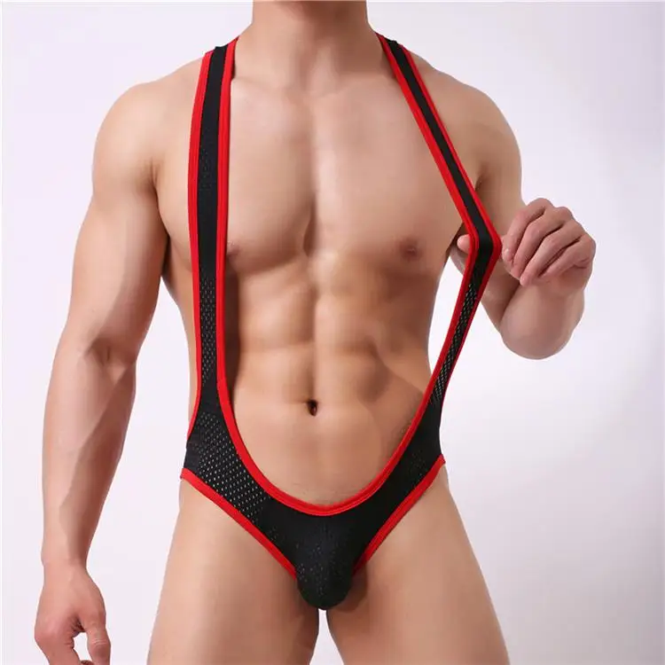 Charming lovely gay boys sexy underwear big men boy gay underpants with shoulder strap