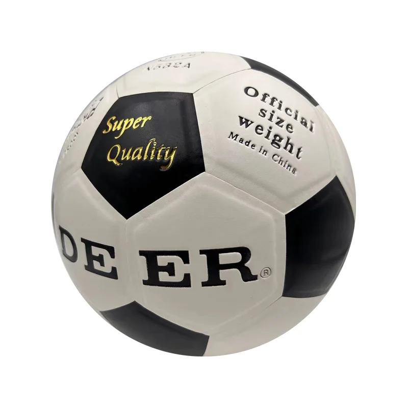 2024 PU Thermal Bonded Soccer High Quality Customized Football Match Level Factory Source Low Price Training Use Hot PVC Leather