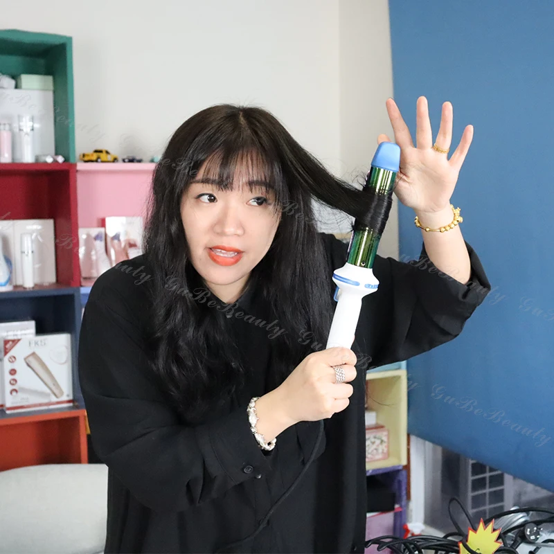  Gubebeauty AMZ горячие портативные щипцы для завивки волос Профессиональные Автоматические домашнего салона с FCC &