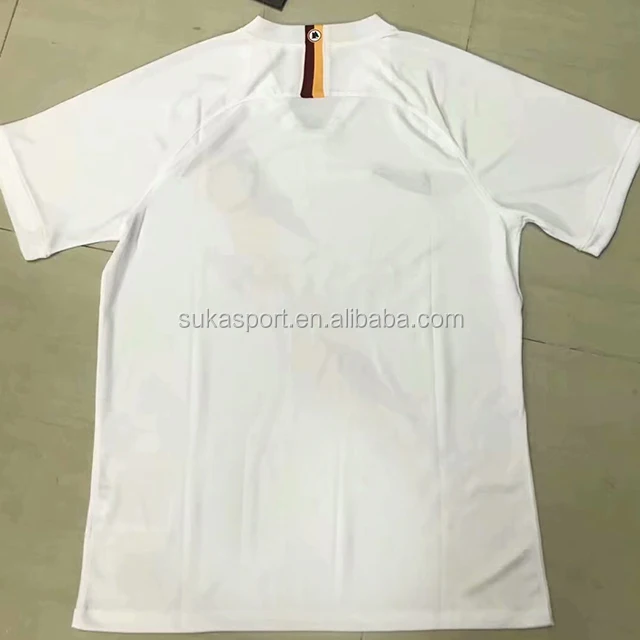 new dzeko jersey 19 20 season de rossi totti zaniolo home away men adult soccer jersey custom football shirt set