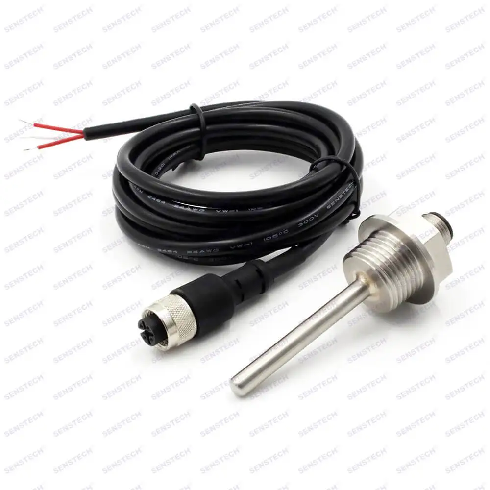 Shenzhen Senstech CWF-S29 Threaded Type Stainless Steel Probe PT100 Temperature Sensor