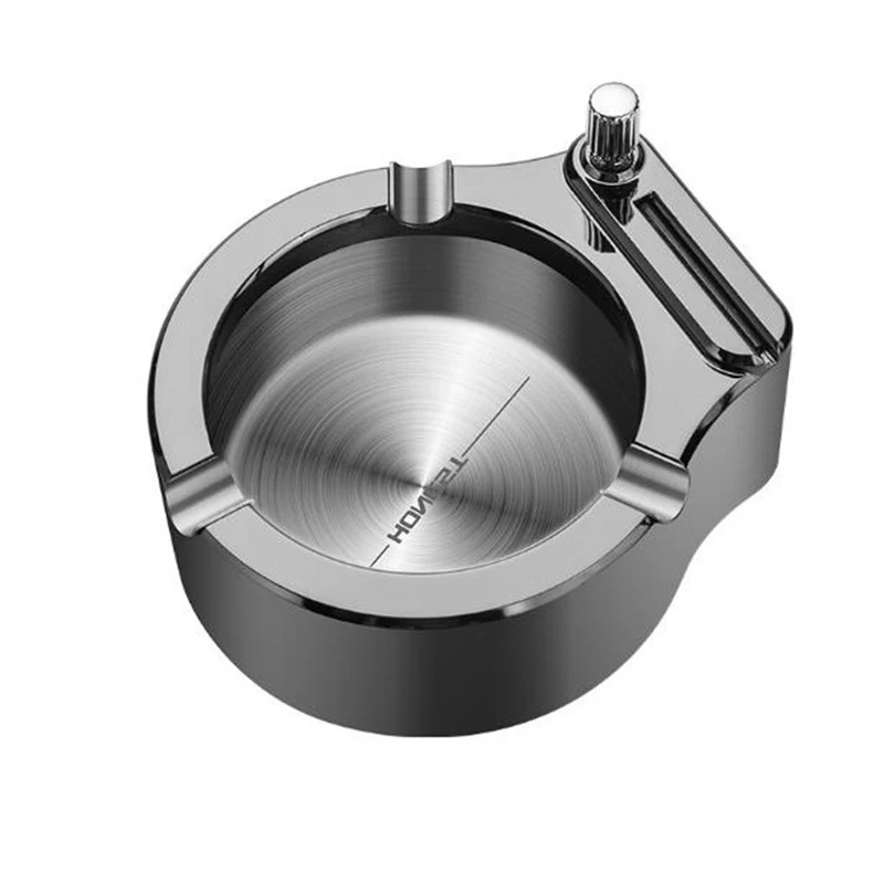  Оптовая продажа умное покрытие для курения Aschenbecher портативная пепельница из нержавеющей стали сигар керосиновая