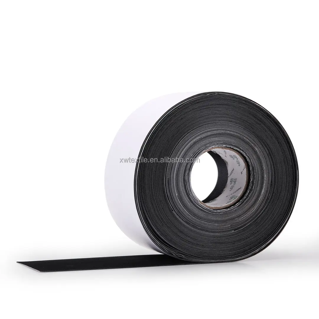 Top sale trong sticky self adhesives hook and loop fastener tape  100%NYLON