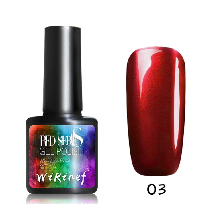 
friendly and tasteless new mirror nail glue red phototherapy titanium red 8ml 