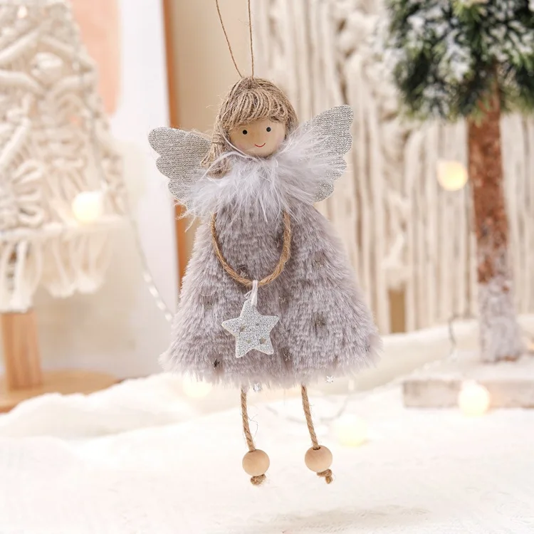 Halloween Christmas Carnival Hanging Angel Girl Pendant Ornaments for Decorations Christmas Tree