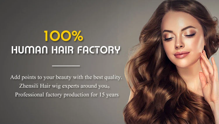 100% natural human hair curly wigs