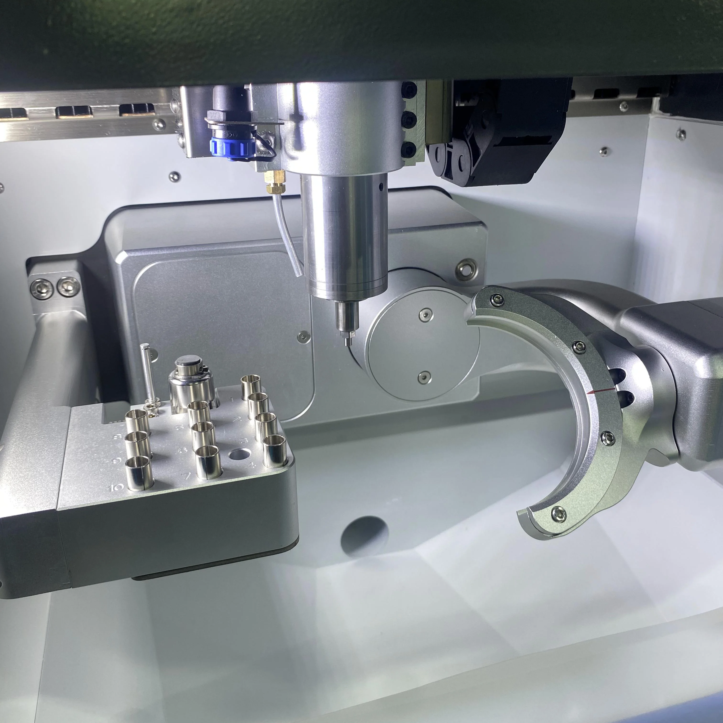 Dental lab equipment 5 axis dental dry zirconia cad cam desktop milling machine