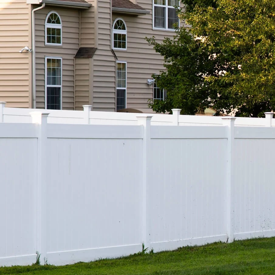 garden greenhouse dividers virgin PVC 6x8 cheap white PVC fence vinyl panel fence garden privacy panels outdoor