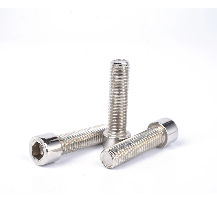 Stainless Steel ANSI AISI 304 316 201 Short Head Hexagon Socket Cap Head Machine Screw DIN7984