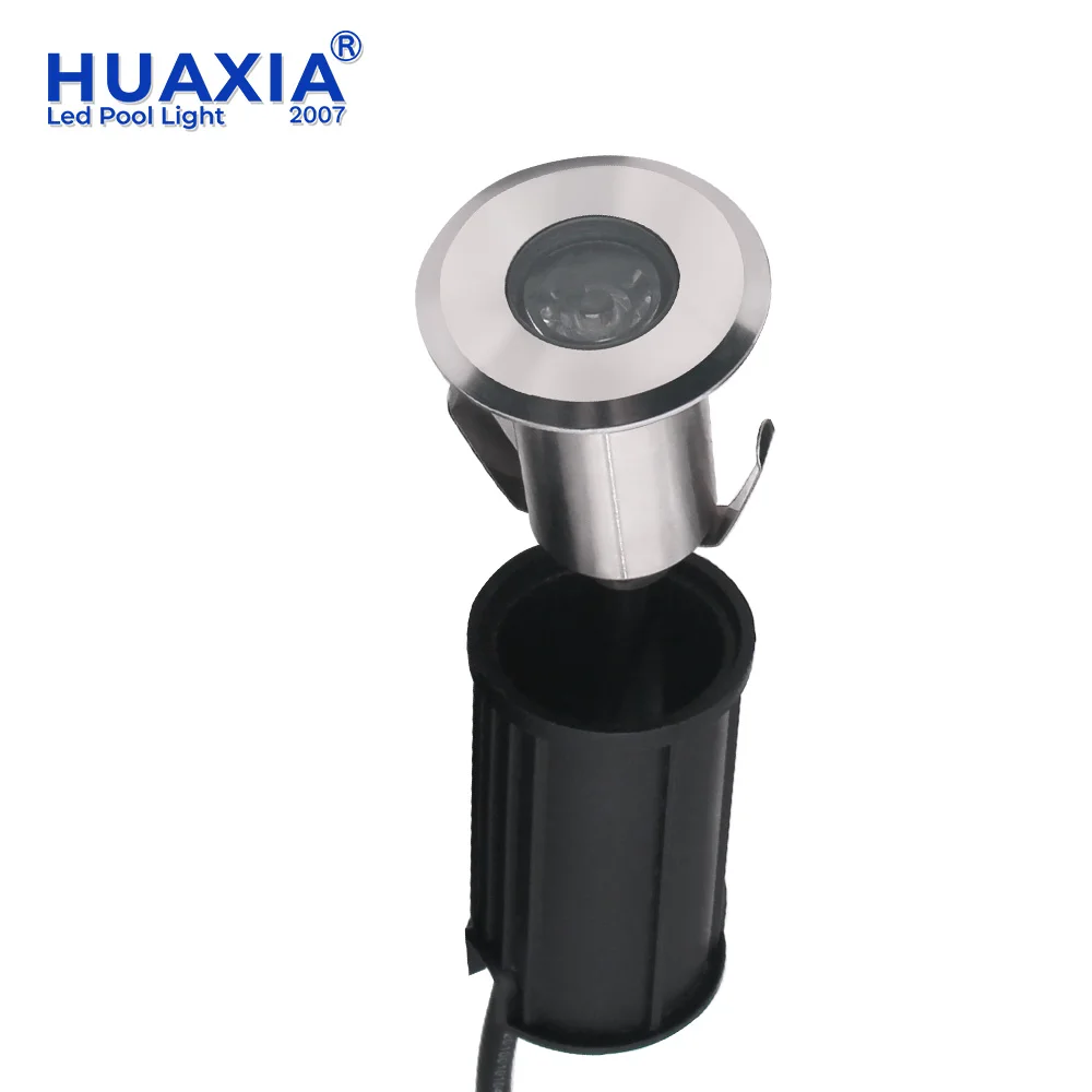 IP68 Stainless Steel and ABS Housing 1W LED Underground Pool Light with Durable IP68 Rating