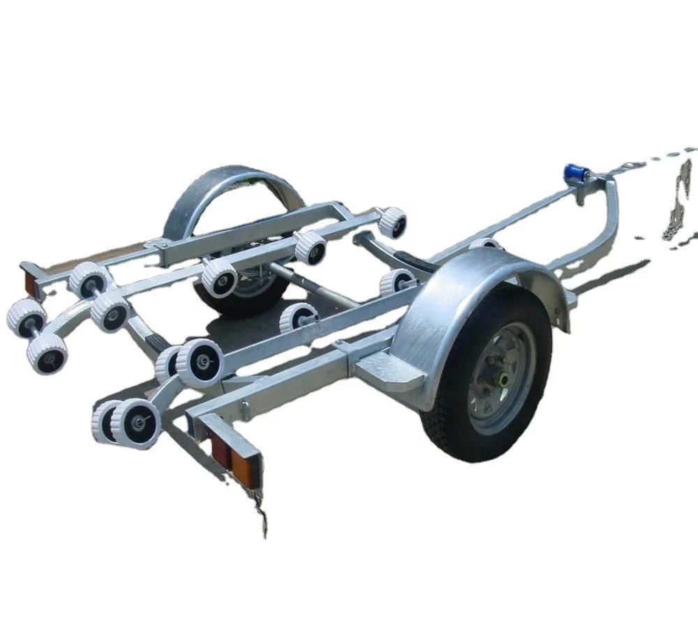 Supplier Sale Hydraulic lifting Small/Mini Jet ski trailer with roller system CT0065D