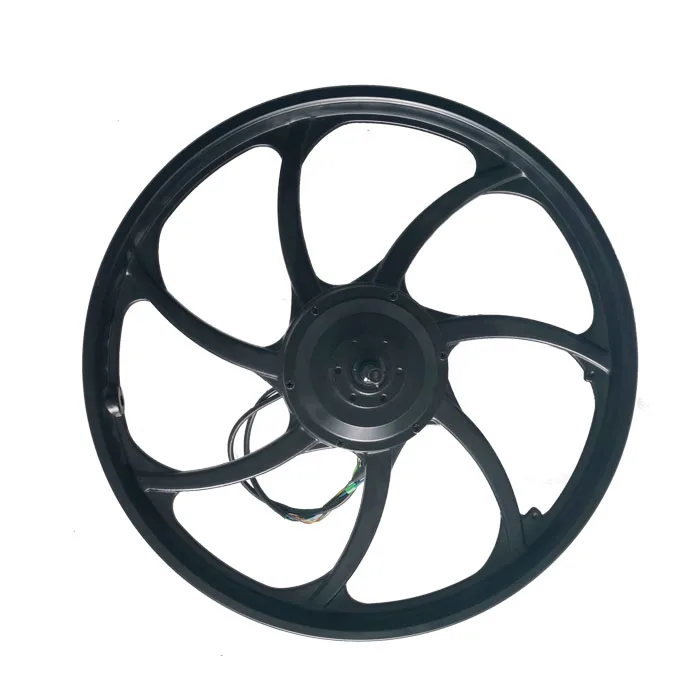 48v 500w Hub Motor 36V 48V 350W DC Brushless Gear 20 Inch Bicycle Hub Motor With Front Wheels for Electric Disc Bike