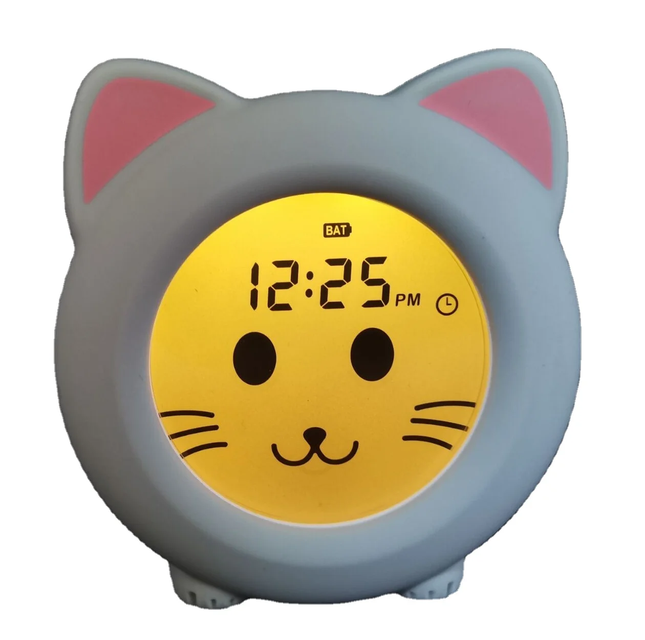 2022 new Silicone cat sleep trainer with led light and alarm