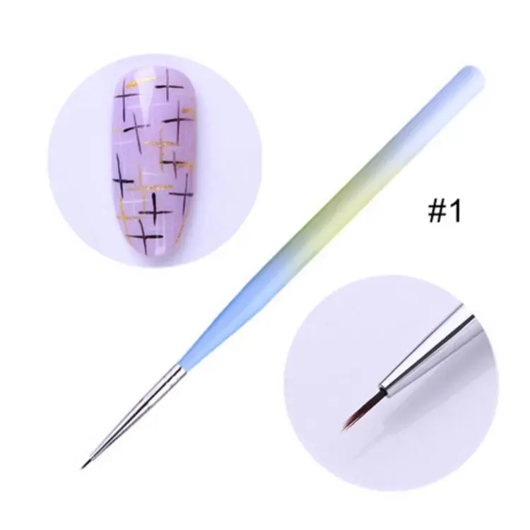 Jieniya Acrylic Nail Brush UV Gel Nail Brush Nail Extension Gel Brush Set