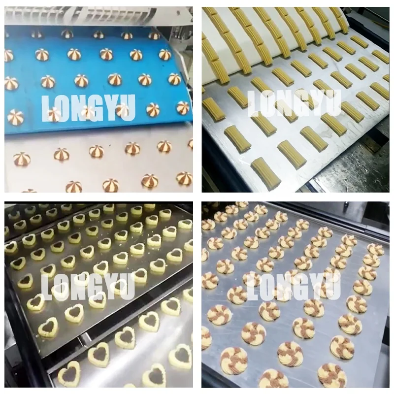 304 stainless steel big capacity watermelon cookies machine small wire cut biscuit making machine