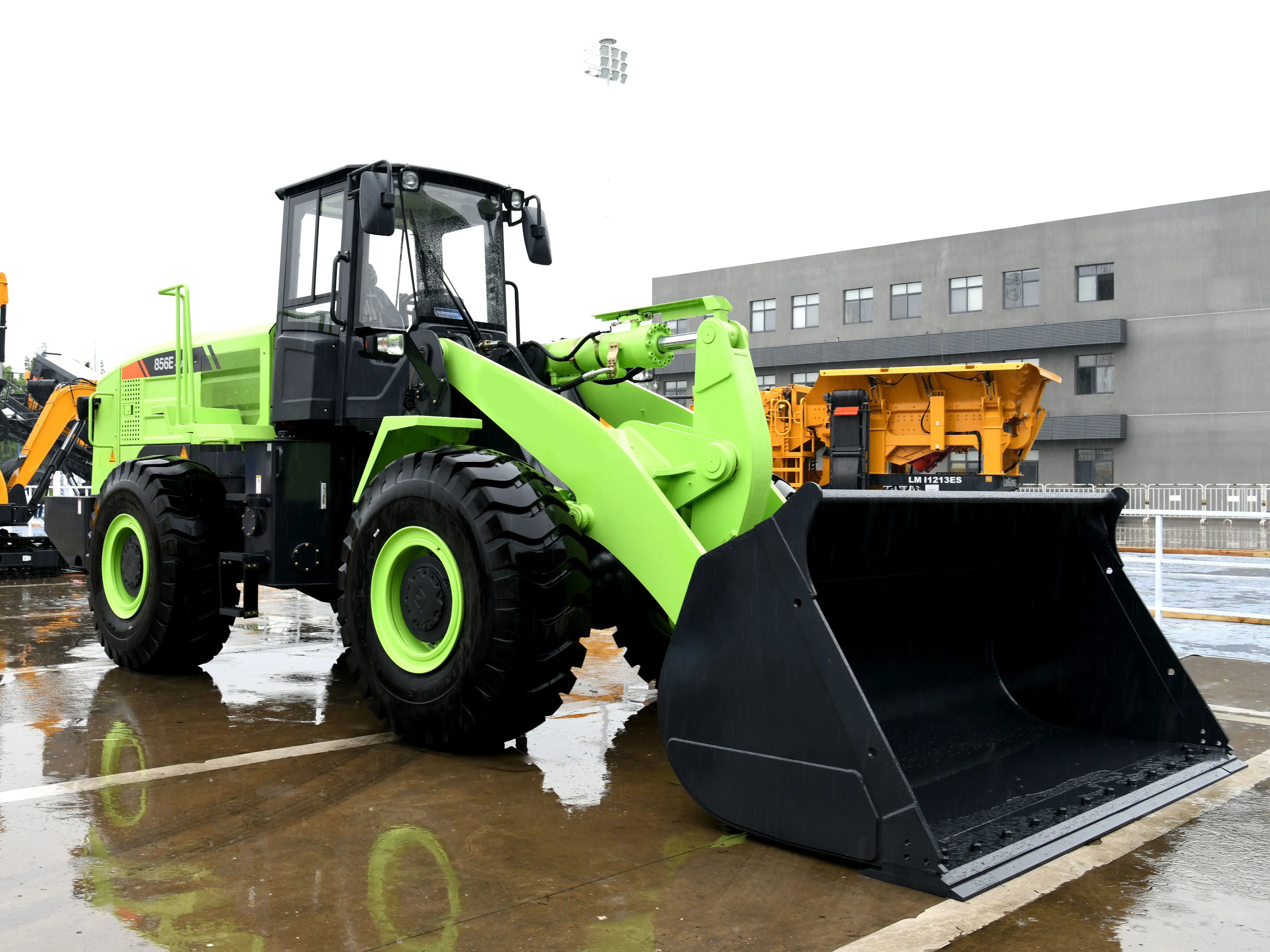 20 тонн Электрический трансмиссионный колесный погрузчик 856HE MAX по конкурентоспособной цене на продажу