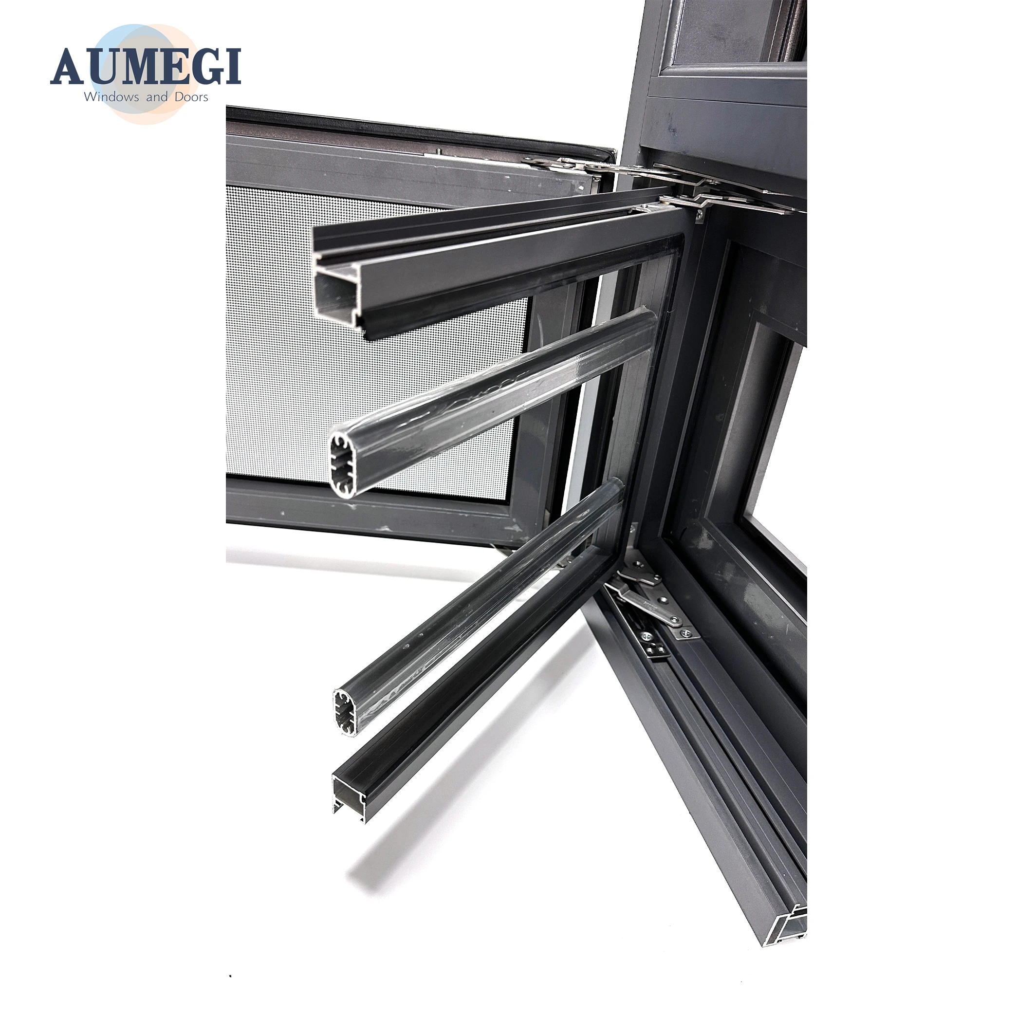 Aumegi Apartment Casement Window Crank Handle Black Casement Windows