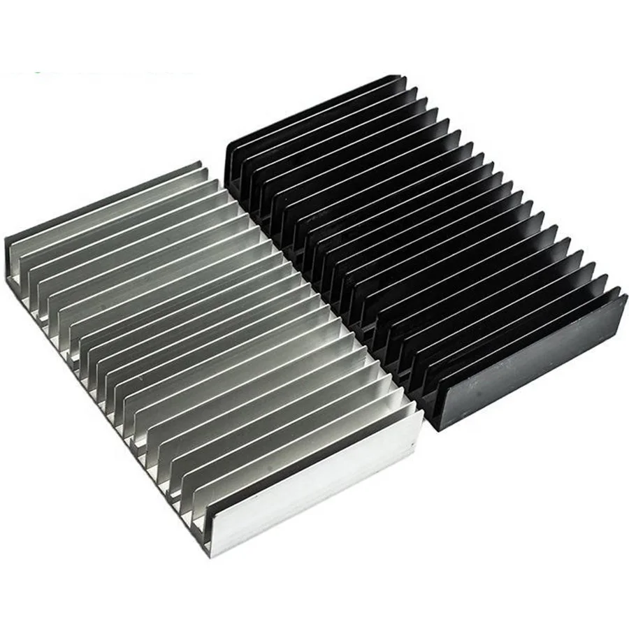Aluminium Shape Profiles Aluminio Extrusion 100mm Cooling Heatsink 6063 T5 Standard Aluminum Heat Sink Profile for Led